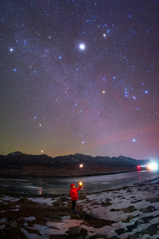 斯丁措冬夜的星空